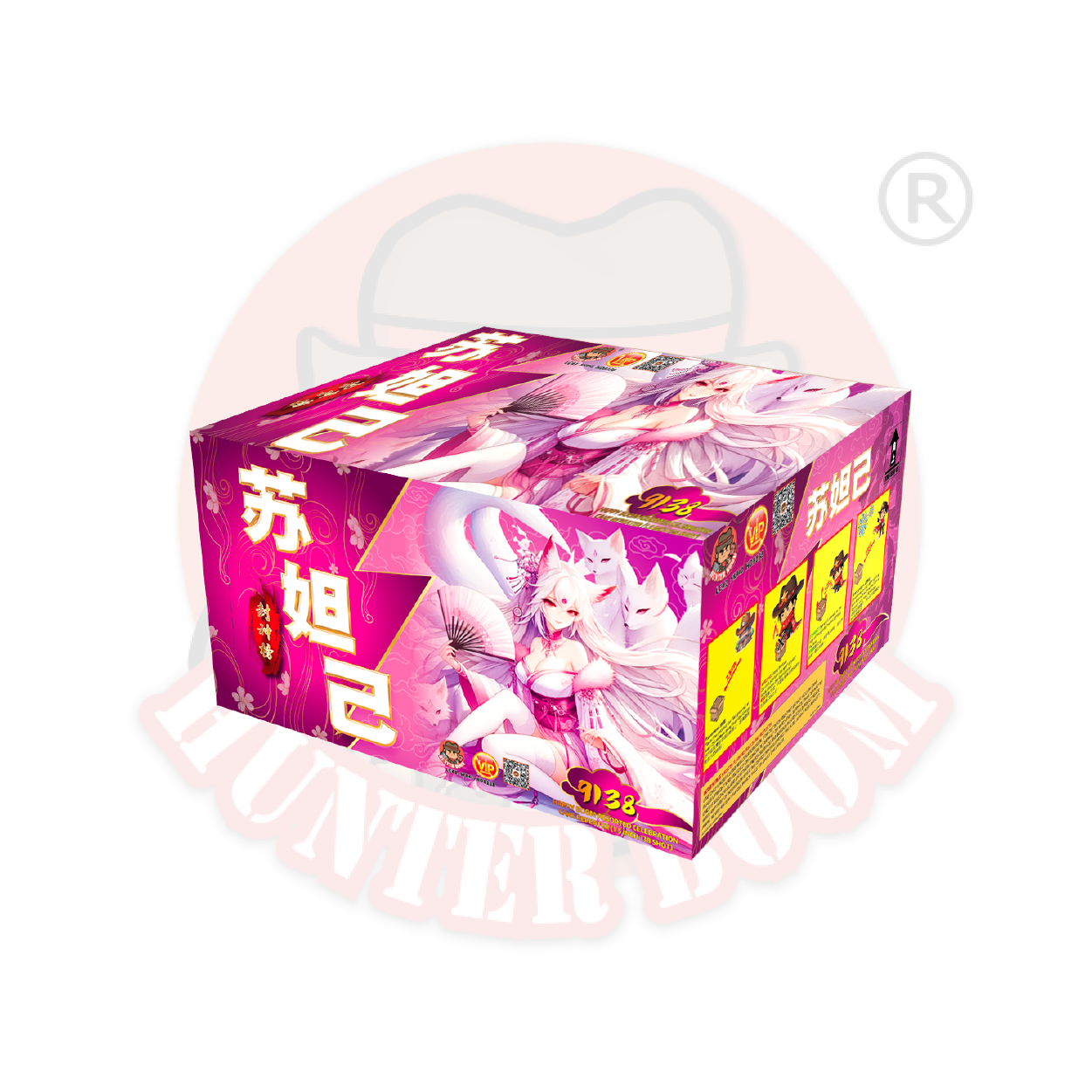 9寸高138发盆花 W - 封神榜 苏妲己 | 9'138 SHOOT CAKE W - SU DA JI