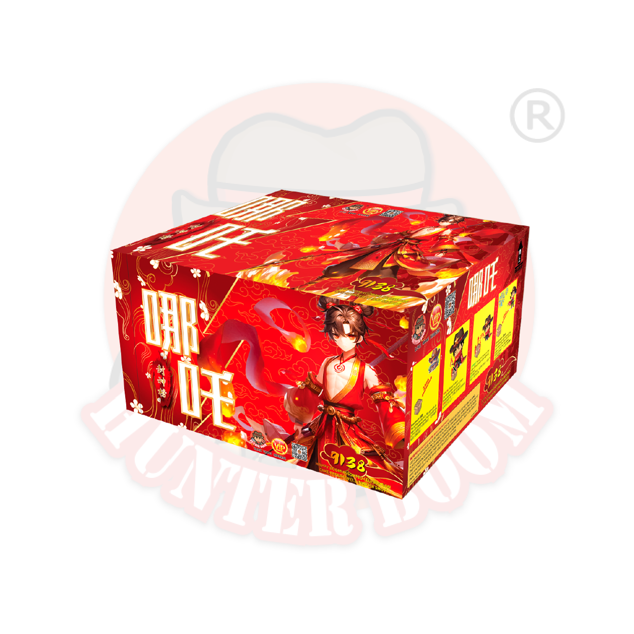 9寸高138发盆花 Y - 封神榜 哪吒 | 9'138 SHOOT CAKE Y - NE ZHA