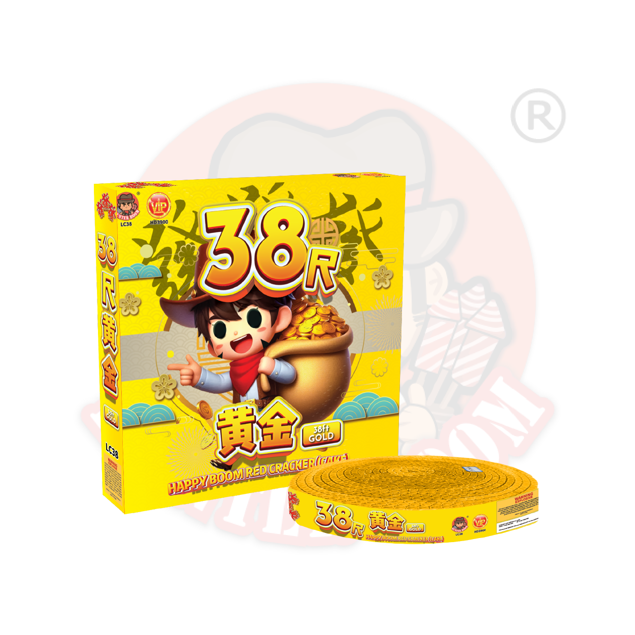 38尺满地黄金 | 38FT GOLD BOX