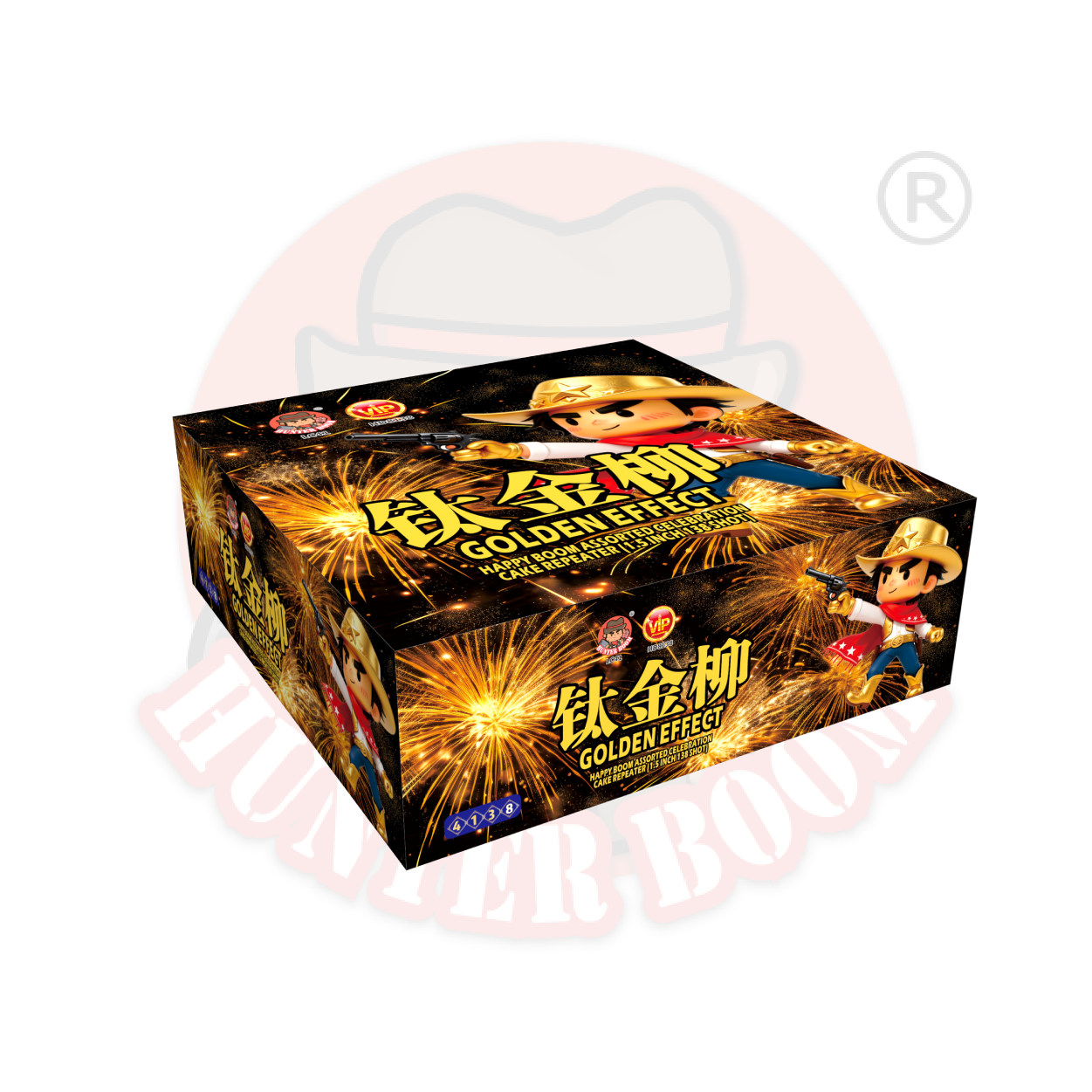 4“049模压- 金钛柳 | 4”049 SHOOT CAKE GOLD (Mold)